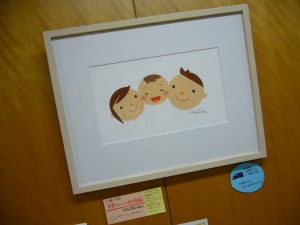 初！「くっついた」の絵が売れました。