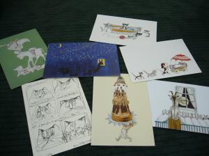 久しぶりに入りました。小さな絵本美術館グッズ